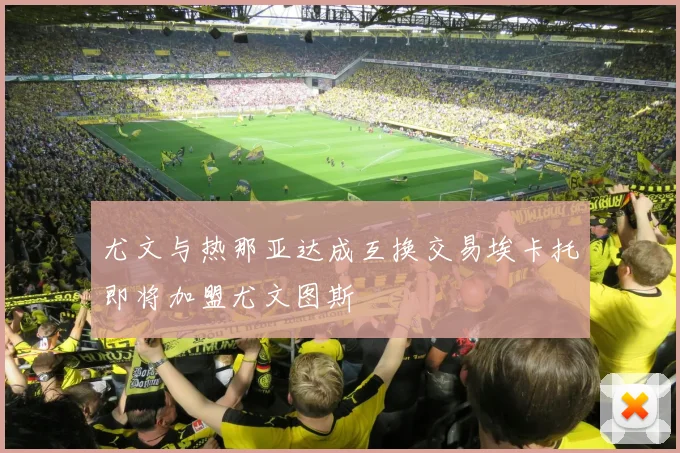 尤文与热那亚达成互换交易埃卡托即将加盟尤文图斯
